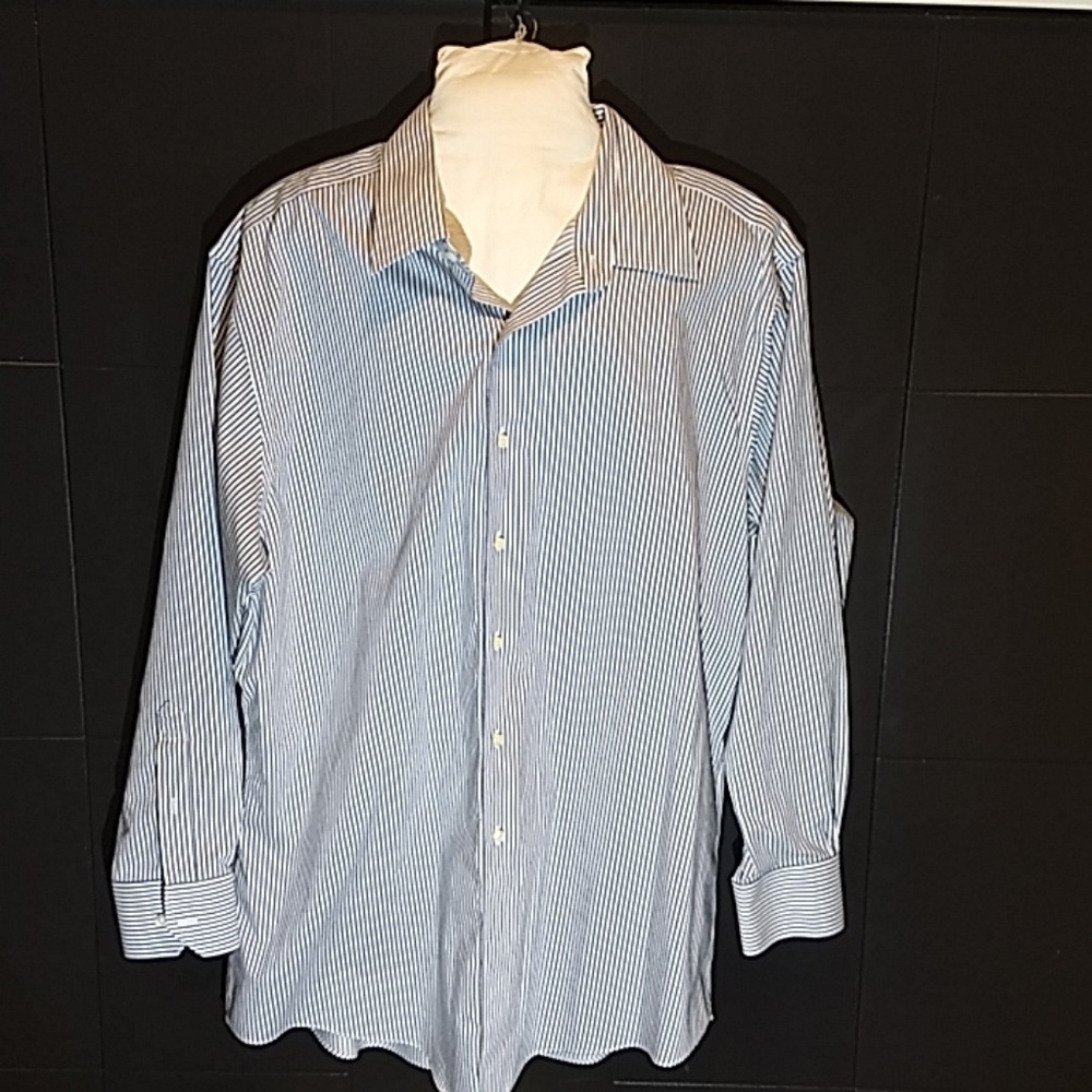 Brooks Brothers Blue/White Stripe 1818